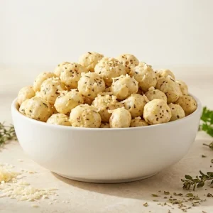 Makhana Cheese & Herb Flavour | 80g | Healthy Makhana Roasted In Olive Oil