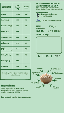 Pani Puri Flavour | 40g | Masala Mix - Image 2
